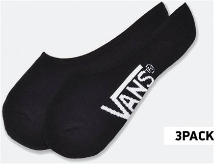 CLASSIC SUPER NO SHOW (9.5-13, 3PK) (3083810049-1469) VANS