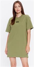 ΦΟΡΕΜΑ ΚΑΘΗΜΕΡΙΝΟ WM CENTER VEE TEE DRESS VN0A4RU2 ΠΡΑΣΙΝΟ BOYFRIEND FIT VANS