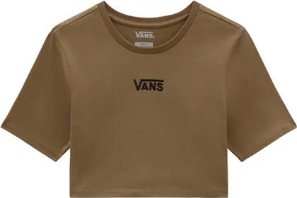 ΓΥΝΑΙΚΕΙΟ CROP T-SHIRT ''CREW CROP II'' - VN000HHMC9J1 ΧΑΚΙ VANS