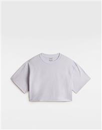 ΓΥΝΑΙΚΕΙΟ T-SHIRT CROPPED ΜΟΝΟΧΡΩΜΟ - VN000M98UUI1 ΓΚΡΙ VANS