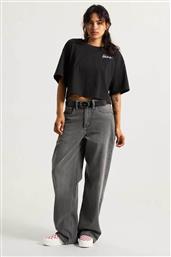 ΓΥΝΑΙΚΕΙΟ T-SHIRT ΜΕ ΛΟΓΟΤΥΠΟ CROPPED ''CLASSIC SCRIPT'' - VN000QDFBLK1 ΜΑΥΡΟ VANS