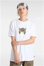 ΓΥΝΑΙΚΕΙΟ T-SHIRT OVERSIZED FIT ''ETHEREAL'' - VN000NXCWHT1 ΛΕΥΚΟ VANS