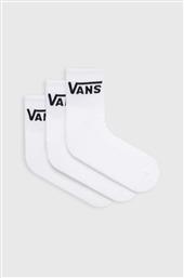 ΚΑΛΤΣΕΣ 3-PACK ΧΡΩΜΑ: ΑΣΠΡΟ VANS από το ANSWEAR