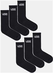 ΚΑΛΤΣΕΣ 6-PACK ΧΡΩΜΑ: ΜΑΥΡΟ, VN000QCBBLK1 VANS