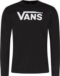 LONGSLEEVE CLASSIC VN000K6HY281 ΜΑΥΡΟ CLASSIC FIT VANS