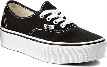 ΠΑΝΙΝΑ ΠΑΠΟΥΤΣΙΑ AUTHENTIC PLATFORM VN0A3AV8BLK ΜΑΥΡΟ VANS