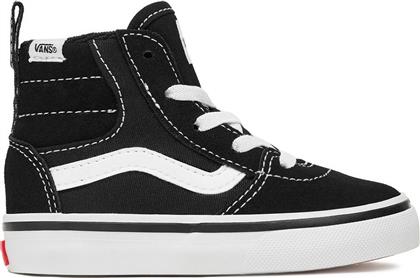 ΠΑΝΙΝΑ ΠΑΠΟΥΤΣΙΑ C-ASHWOOD HI DECON SIDE ZIP VN000DBTBA2 ΜΑΥΡΟ VANS