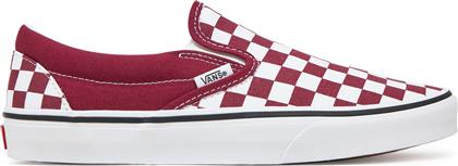 ΠΑΝΙΝΑ ΠΑΠΟΥΤΣΙΑ CLASSIC SLIP-ON VN000D5PZCF1 ΜΠΟΡΝΤΟ VANS