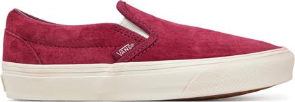 ΠΑΝΙΝΑ ΠΑΠΟΥΤΣΙΑ CLASSIC SLIP-ON VN000D6YZCF1 ΜΠΟΡΝΤΟ VANS