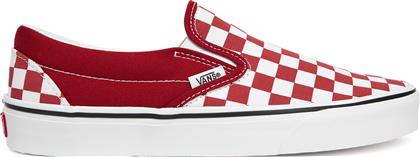 ΠΑΝΙΝΑ ΠΑΠΟΥΤΣΙΑ CLASSIC SLIP ON VN000DAH14A1 ΚΟΚΚΙΝΟ VANS