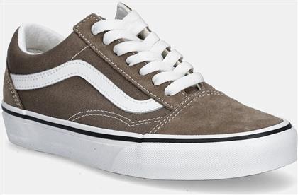 ΠΑΝΙΝΑ ΠΑΠΟΥΤΣΙΑ OLD SKOOL ΧΡΩΜΑ: ΚΑΦΕ, VN000D7Z1NU1 VANS