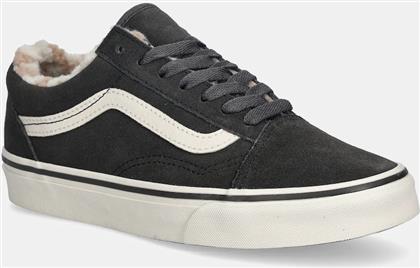 ΠΑΝΙΝΑ ΠΑΠΟΥΤΣΙΑ OLD SKOOL COZY ΧΡΩΜΑ: ΜΑΥΡΟ, VN000D9YEMV1 VANS