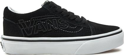 ΠΑΝΙΝΑ ΠΑΠΟΥΤΣΙΑ OLD SKOOL EMBROIDERED LOGO VN000CYVBLK1 ΜΑΥΡΟ VANS