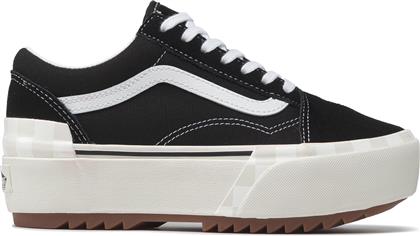 ΠΑΝΙΝΑ ΠΑΠΟΥΤΣΙΑ OLD SKOOL STACKED VN0A4U155ZN1 ΜΑΥΡΟ VANS