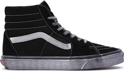 ΠΑΝΙΝΑ ΠΑΠΟΥΤΣΙΑ SK8-HI STRESSED ΧΡΩΜΑ: ΜΑΥΡΟ VN0007NSMCG1 VANS