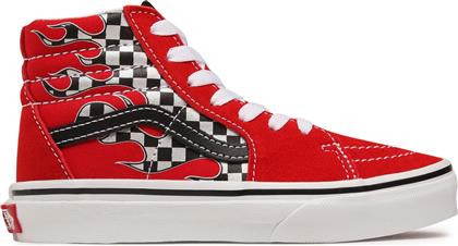 ΠΑΝΙΝΑ ΠΑΠΟΥΤΣΙΑ SK8-HI VN000D5FIZQ1 ΚΟΚΚΙΝΟ VANS