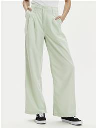 ΠΑΝΤΕΛΟΝΙ ΥΦΑΣΜΑΤΙΝΟ ALDER RELAXED PLEATED PANT VN000GA0 ΠΡΑΣΙΝΟ RELAXED FIT VANS