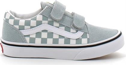 ΠΑΙΔΙΚΑ ΠΑΠΟΥΤΣΙΑ OLD SKOOL ΓΙΑ ΑΓΟΡΙΑ GREY CHECKERBOARD (ΜΕΓΕΘΗ 27-34) - ΓΚΡΙ VANS