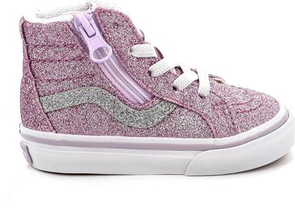 ΠΑΙΔΙΚΟ ΜΠΟΤΑΚΙ ΓΙΑ ΚΟΡΙΤΣΙ SK8-HI REISSUE SIDE ZIP ΧΡΩΜΑΤΟΣ ΜΩΒ VN0007Q3EMY1 VANS