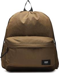 ΣΑΚΙΔΙΟ OLD SKOOL CINCH BACKPACK VN00082G0E01 ΚΑΦΕ VANS