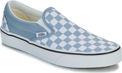 SLIP ON CLASSIC SLIP-ON COLOR THEORY CHECKERBOARD DUSTY BLUE VANS από το SPARTOO