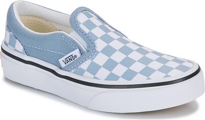 SLIP ON UY CLASSIC SLIP-ON COLOR THEORY CHECKERBOARD DUSTY BLUE VANS από το SPARTOO