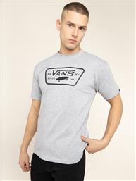 T-SHIRT FULL PATCH VN000QN8Y281 ΓΚΡΙ CLASSIC FIT VANS