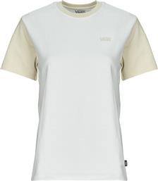 T-SHIRT ΜΕ ΚΟΝΤΑ ΜΑΝΙΚΙΑ COLORBLOCK BFF TEE VANS