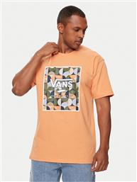 T-SHIRT MN CLASSIC PRINT BOX VN0A5E7Y ΚΑΦΕ CLASSIC FIT VANS