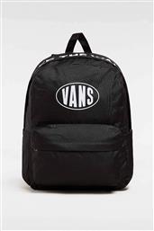 UNISEX BACKPACK ΜΕ ΛΟΓΟΤΥΠΟ ''OLD SKOOL'' - VN000H4WY281 ΜΑΥΡΟ VANS