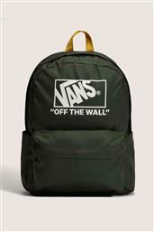 UNISEX BACKPACK ''OLD SKOOL'' - VN000H4WEMU1 ΠΡΑΣΙΝΟ ΣΚΟΥΡΟ VANS