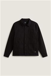 UNISEX JACKET ''DRILL CHORE CANVAS'' - VN000KV1BLK1 ΜΑΥΡΟ VANS
