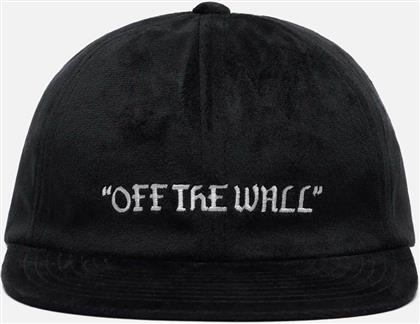 UNISEX ΚΑΠΕΛΟ JOCKEY ''OFF THE WALL'' - VN000Q9ZBLK1 ΜΑΥΡΟ VANS