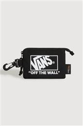 UNISEX ΠΟΡΤΟΦΟΛΙ ΜΕ LOGO PRINT ''FORMULA ZIP'' - VN000Q9TBLK1 ΜΑΥΡΟ VANS
