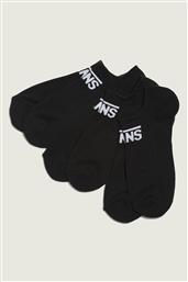 UNISEX ΣΕΤ ΚΟΝΤΕΣ ΚΑΛΤΣΕΣ ΜΕ ΛΟΓΟΤΥΠΟ CLASSIC KICK (3 ΤΕΜΑΧΙΑ) - VN000QBYBLK1 ΜΑΥΡΟ VANS