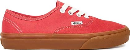 UNISEX SNEAKERS ''AUTHENTIC'' - VN000D6GCI11 ΚΟΚΚΙΝΟ VANS