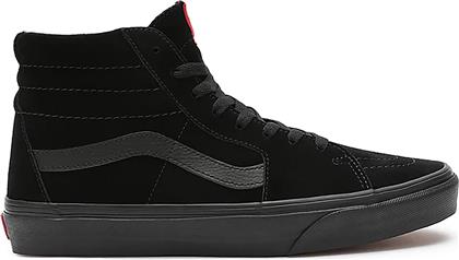 UNISEX SNEAKERS ΜΠΟΤΑΚΙΑ ΜΕ ΚΟΡΔΟΝΙΑ ''SK8-HI'' - VN000D5IBKA1 ΜΑΥΡΟ VANS