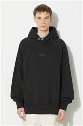 ΒΑΜΒΑΚΕΡΗ ΜΠΛΟΥΖΑ PREMIUM STANDARDS HOODIE FLEECE LX ΧΡΩΜΑ: ΜΑΥΡΟ, ΜΕ ΚΟΥΚΟΥΛΑ, VN000GZ1BLK1 VANS