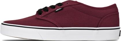 VN000TUY8J31 ATWOOD (CANVAS) - OXBLOOD/WHITE VANS
