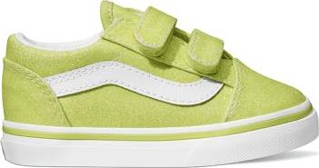 ΒΡΕΦΙΚΑ ΠΑΠΟΥΤΣΙΑ OLD SKOOL ΓΙΑ ΚΟΡΙΤΣΙΑ GLITTER LIME (ΜΕΓΕΘΗ 20-26) - ΠΡΑΣΙΝΟ VANS