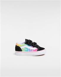 ΒΡΕΦΙΚΑ ΠΑΠΟΥΤΣΙΑ OLD SKOOL V ΓΙΑ ΚΟΡΙΤΣΙΑ GLOW RAINBOW (ΜΕΓΕΘΗ 20-26) - ΠΟΛΥΧΡΩΜΟ VANS