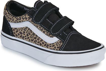 XΑΜΗΛΑ SNEAKERS OLD SKOOL V LEOPARD VANS