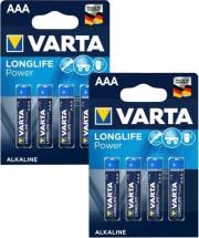 ΜΠΑTΑΡΙΑ LONGLIFE POWER 3A 8ΤΕΜ VARTA