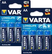 ΜΠΑTΑΡΙΑ LONGLIFE POWER AA 8ΤΕΜ VARTA