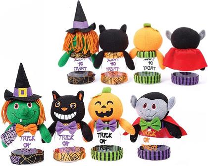 ΒΑΖΑΚΙ HALLOWEEN 20X9CM-4 ΣΧΕΔΙΑ-1ΤΜΧ (Α2605)