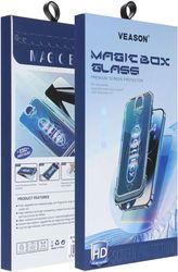 6D PRO EASY-INSTALL GLASS + APPLICATOR FOR IPHONE 12 PRO MAX BLACK VEASON από το e-SHOP