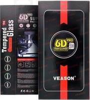 6D PRO GLASS FOR IPHONE 16 BLACK VEASON