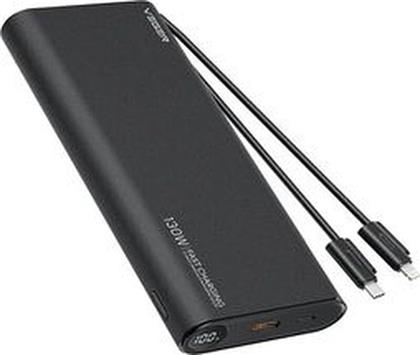 POWERBANK TC130 25.000MAH 130W USB-A, USB-C POWER DELIVERY - ΜΑΥΡΟ VEGER