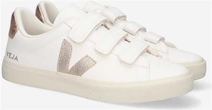 ΔΕΡΜΑΤΙΝΑ ΑΘΛΗΤΙΚΑ ΠΑΠΟΥΤΣΙΑ RECIFE LOGO CHROMEFREE ΧΡΩΜΑ: ΑΣΠΡΟ RC0502762 F3RC0502762 VEJA