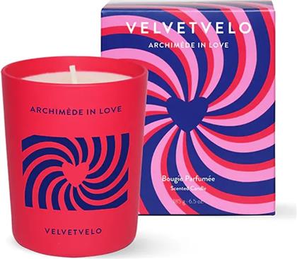 ΑΡΩΜΑΤΙΚΟ ΚΕΡΙ VELVET VELO ARCHIMEDE IN LOVE 185 G ΧΡΩΜΑ: ΚΟΚΚΙΝΟ, ARCHXXBOU VELVETVELO